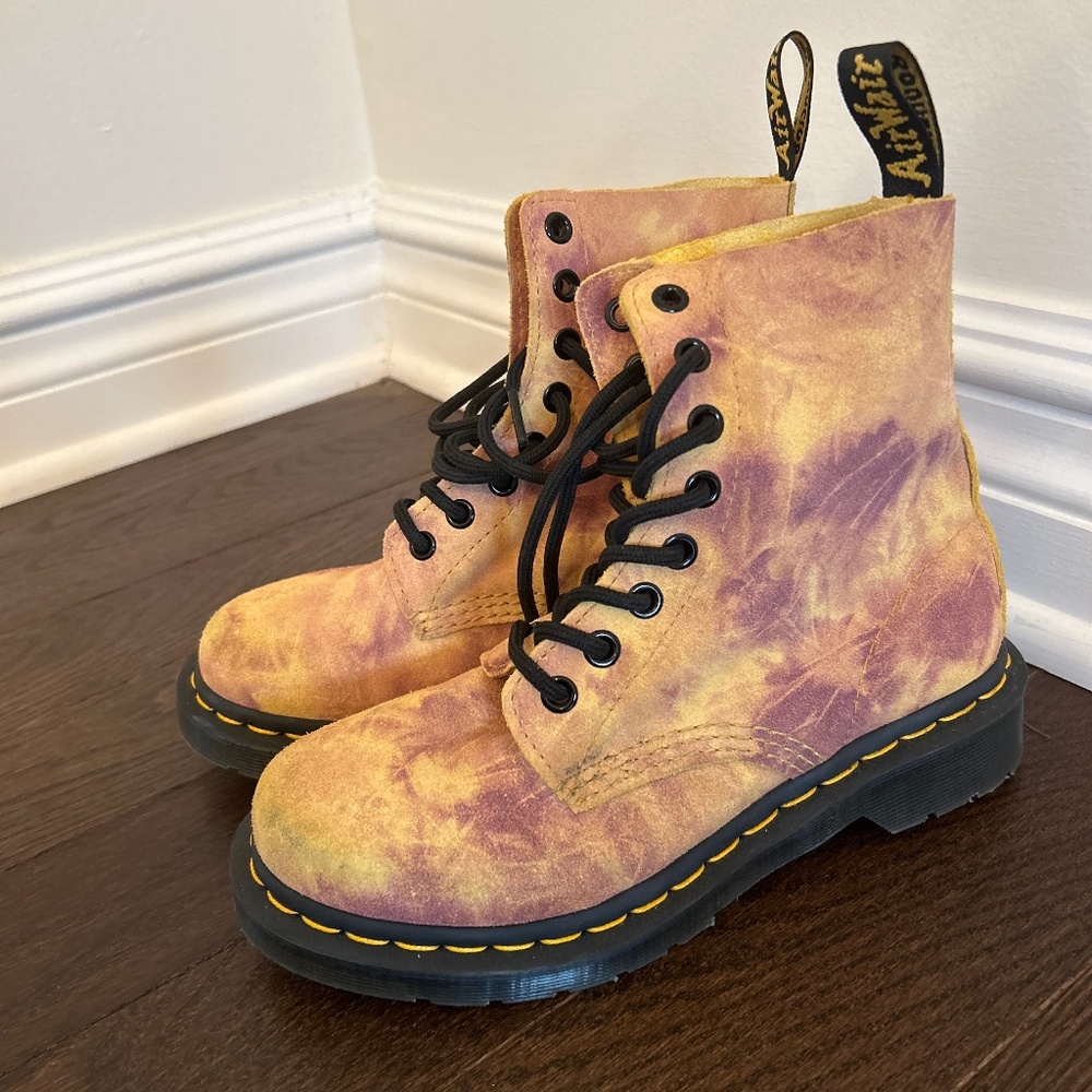 Kids Dr Martens US 5 Tie Dye